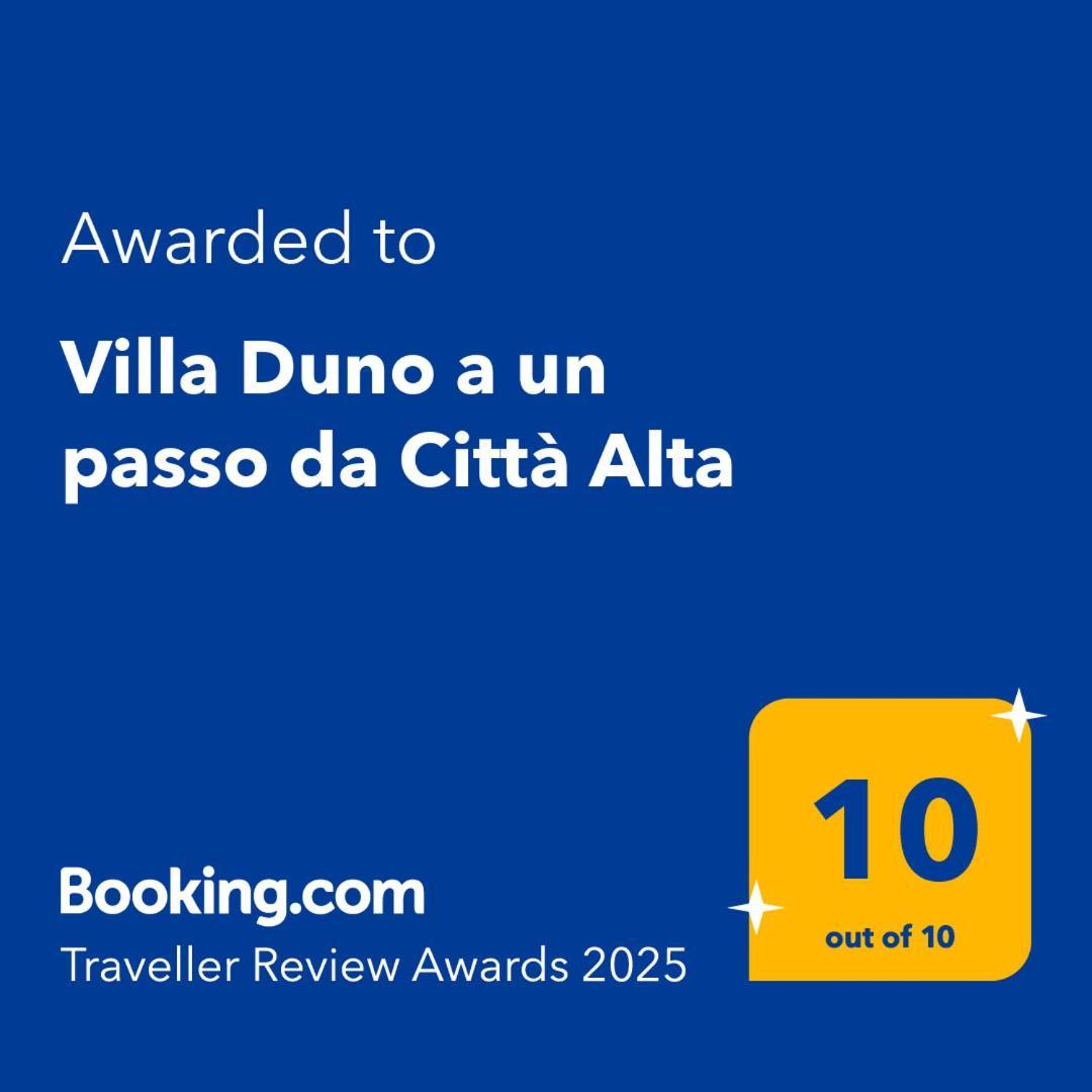 Villa Duno A Un Passo Da Citta Alta Clanezzo Esterno foto